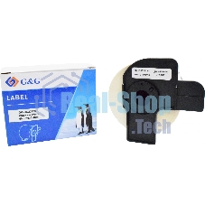 Картридж ленточный G&G GG-DK22223 черный на белом 50x30.48 для Brother P-touch QL-500, QL-550, QL-700, QL-800 Картридж ленточный G&G GG-DK22223 черный на белом 50x30.48 для Brother P-touch QL-500, QL-550, QL-700, QL-800