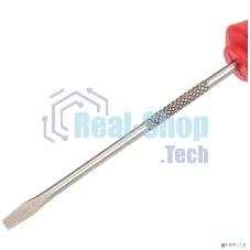 Отвертка шлицевая Rexant SL 3х75 мм, трехкомпонентная рукоятка сталь, S2