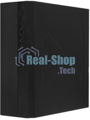 Компьютерный корпус Desktop ExeGate MI-301U-200 (mATX/mini-ITX, 1U-F200S 4см, 1хUSB+1хUSB 3.0, аудио, черный)