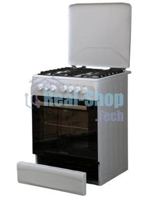 Плита Renova SK6E-1ETDW комбинированная белый