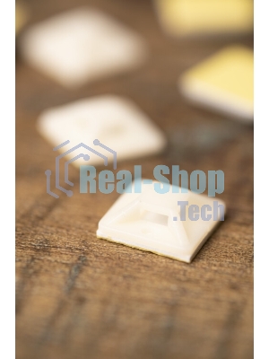 Площадка EKF plc-20x20 самоклеящаяся (20х20 мм.) белая (100 шт.) EKF PROxima