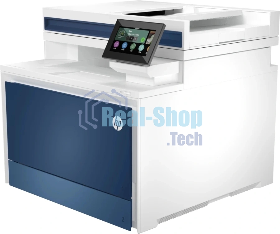 МФУ лазерное HP Color LaserJet Pro MFP 4303dw (5HH65A), A4, цветной, печ. 33 стр/мин., скан. до 44 изобр/мин. (ч/б) 35 изобр/мин. (цвет), 600x600 dpi (печать) 1200x1200 dpi (скан.), USB 2.0, Ethernet (RJ-45), Bluetooth