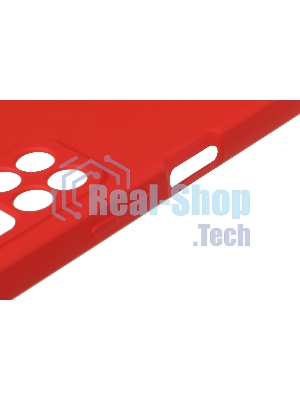 Чехол (клип-кейс) BORASCO Microfiber Case, для Xiaomi Poco M4 Pro, красный