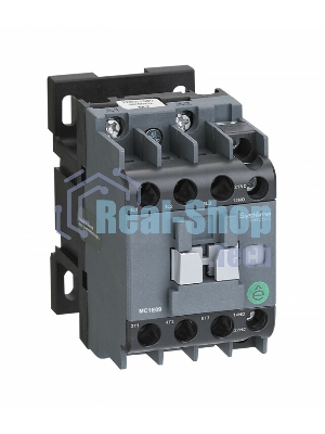 Контактор MC1E 3п 12А кат. 220В/230В AC 1НО+1НЗ SE MC1E12M7