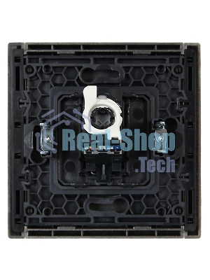 Розетка компьютерная RJ45 кат.5E IEK FORTE&PIANO FP532 сталь