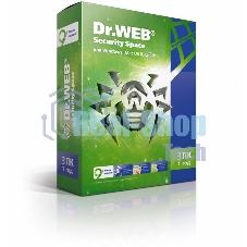 Программное обеспечение DR.WEB Security Space 3 ПК/1 год (BHW-B-12M-3-A3/AHW-B-12M-3-A2)