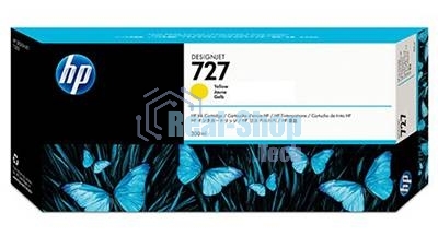 Картридж струйный HP 727 с желтыми чернилами для принтеров Designjet, 300 мл