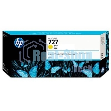 Картридж струйный HP 727 с желтыми чернилами для принтеров Designjet, 300 мл