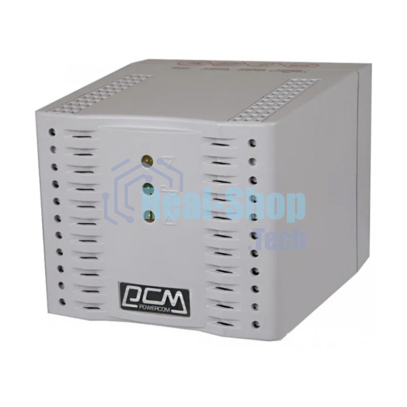 Стабилизатор напряжения Powercom TCA-3000 1500Вт 3000ВА белый
