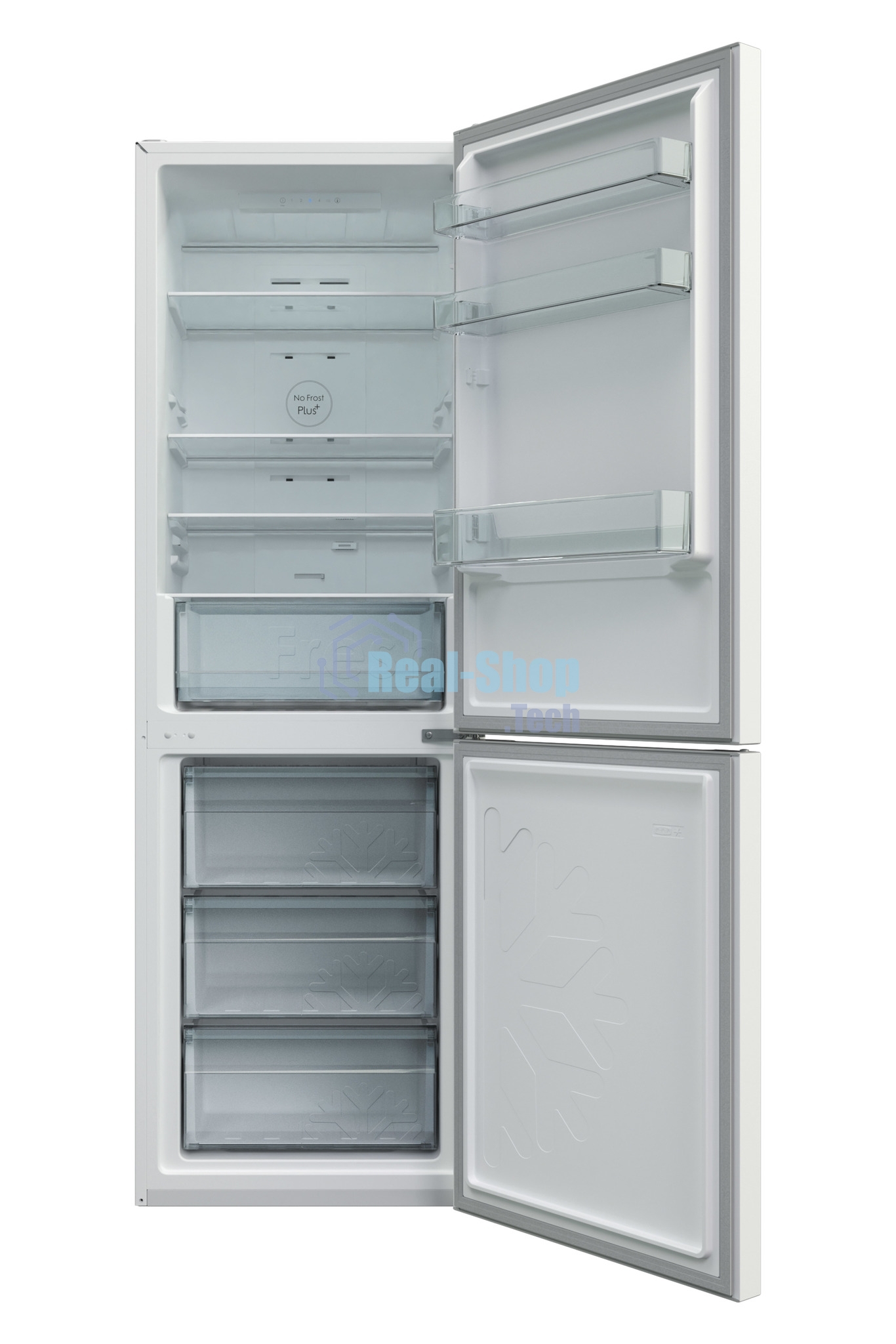 Холодильник Candy CCRN 6180W белый двухкамерный 227/106 л морозилка снизу, No Frost