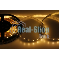 Лента светодиодная открытая, 8 мм, IP23, SMD 2835, 60 LED/m, 12 V, цвет свечения теплый белый
