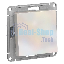 Механизм переключателя 1-кл. ATLAS DESIGN (сх.6) 10АХ жемчуг SchE ATN000461