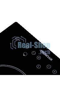 Индукционная варочная панель Hyundai HHI 3750 BG черный