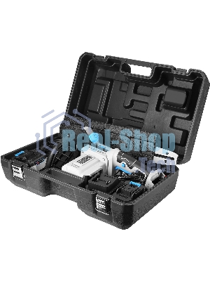 Пила цепная аккумуляторная в кейсе DEKO DKCHS 40 PRO [063-4357] 2х20В, 2x4.0А·ч, 2 з/у