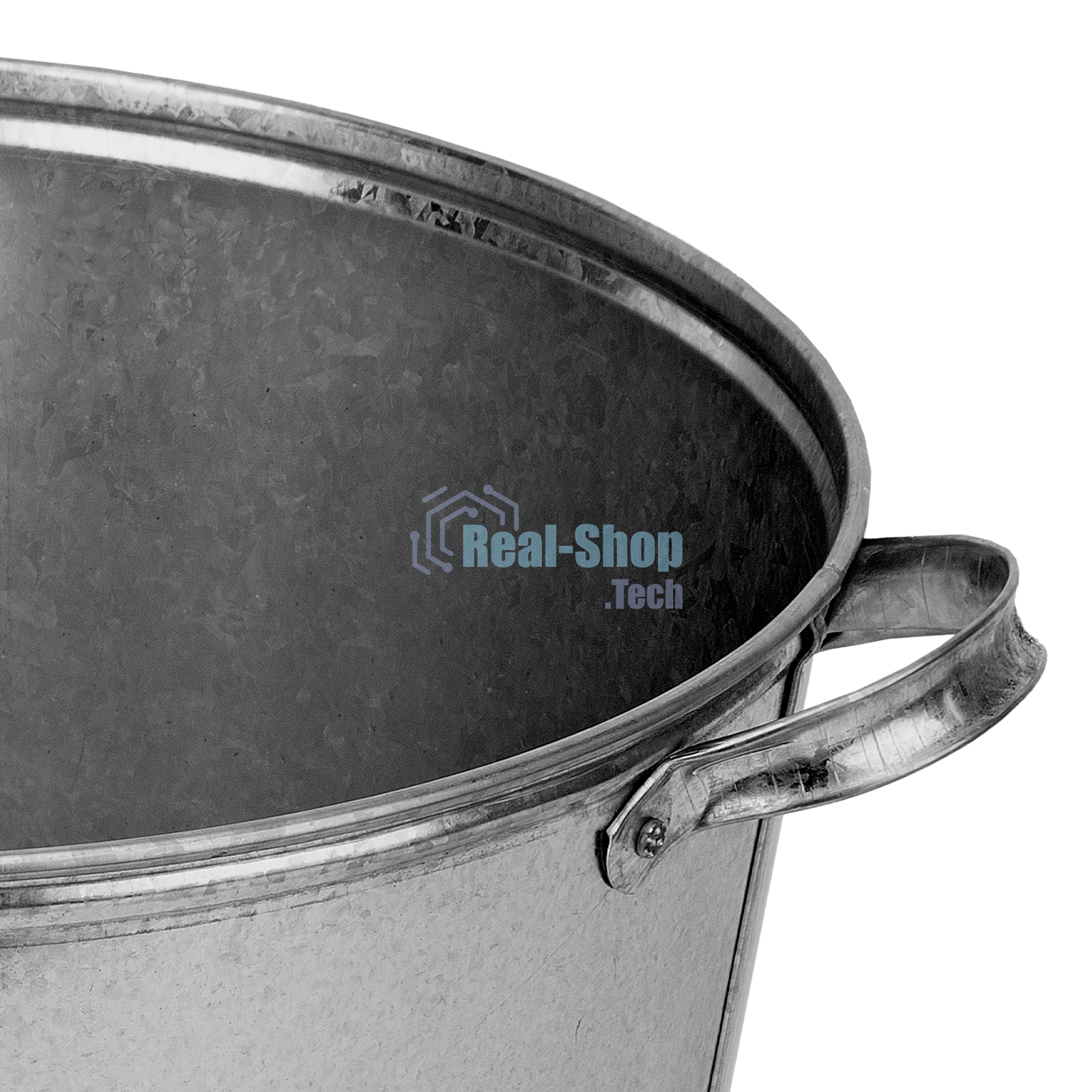 Бак Россия для воды оцинкованный с крышкой 20л, 67548