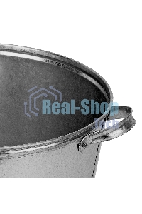 Бак Россия для воды оцинкованный с крышкой 20л, 67548