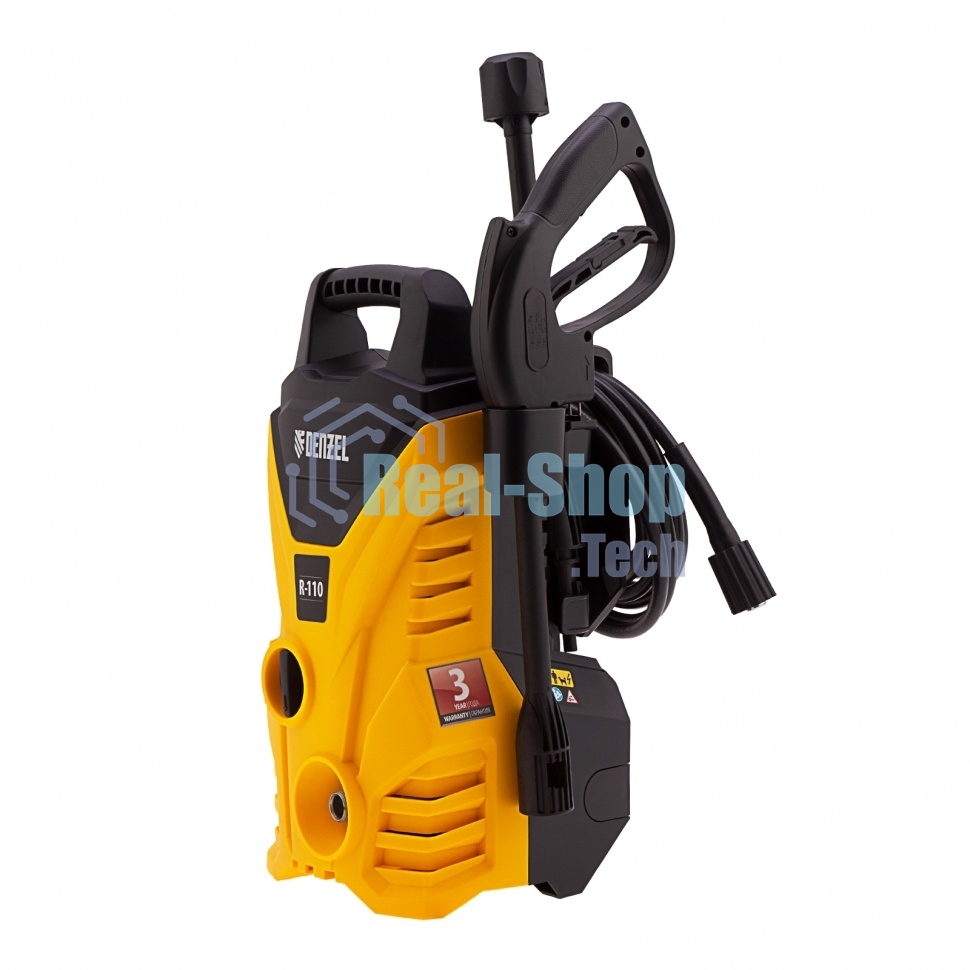 Моечная машина высокого давления Denzel R-110, 1500 Вт, 110 бар, 5,7 л/мин, переносная