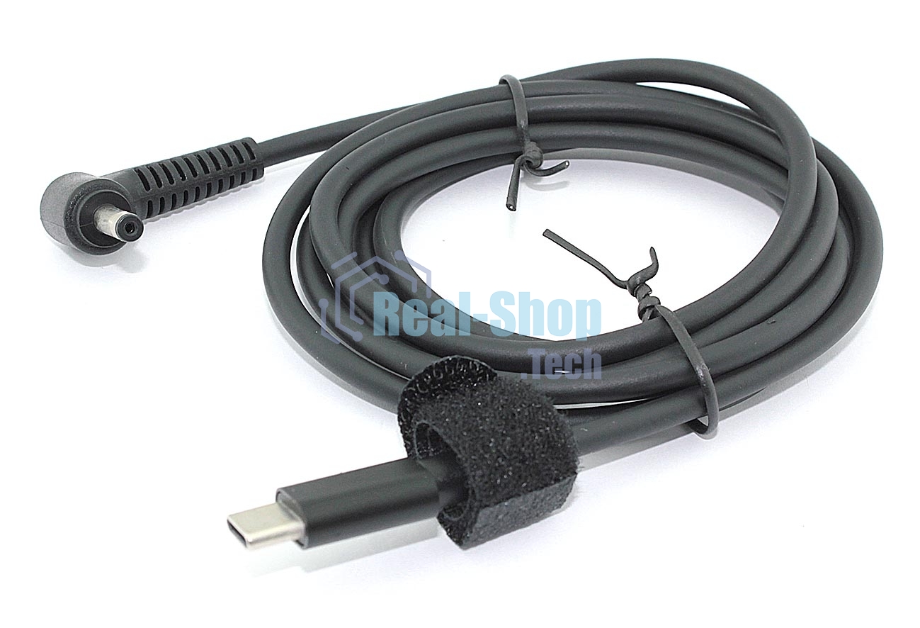 Кабель переходник Type-c на 4,0х1,35 PD 19V