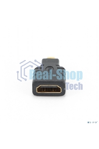 Переходник Gembird Переходник HDMI-microHDMI 19F/19M, золотые разъемы, пакет