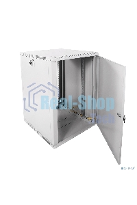 Шкаф телеком. настенный разборный 18U (600х650) дверь металл (ШРН-Э-18.650.1) (1 коробка)