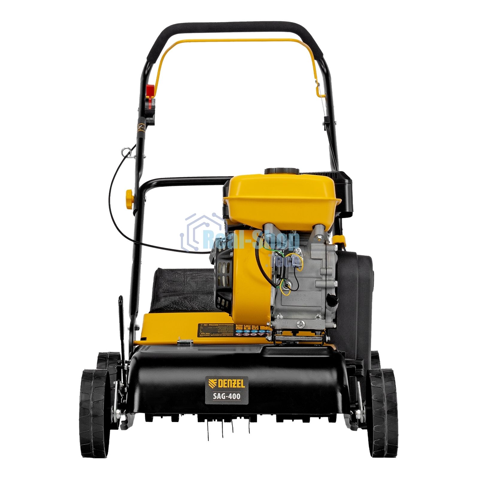 Скарификатор-аэратор бензиновый Denzel SAG-400, 212 см3, -15/+10 мм, 40 см