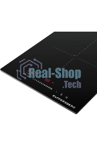 Индукционная варочная панель Kuppersberg ICI 316, 30 см, индукция, High-Tech, inverter, прямой край, 9 уровней мощности, бустер, Stop and Go, Flexi-zone, автоматическое отключение, таймер, индикатор остаточного тепла, сенсорное/слайдерное управление, черн