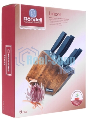 Набор ножей 6 предм. Rondell Lincor RD-482