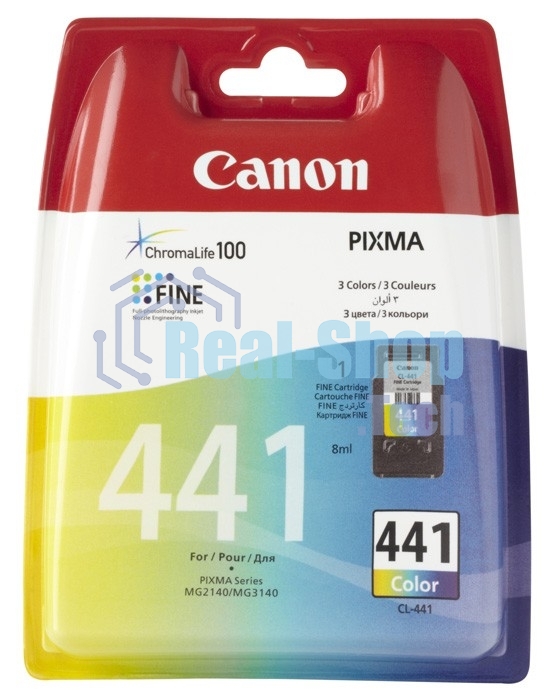 Картридж струйный Canon CL-441 (5221B001) многоцветный для Canon MG2140/3140