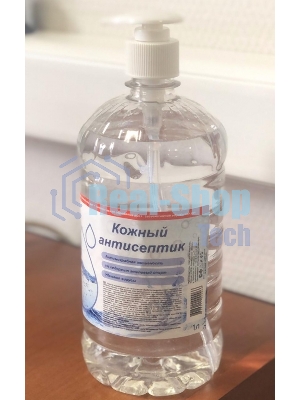 Гель-антисептик для рук, флакон с дозатором 1л (1/6)