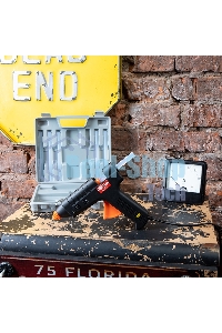 Клеевой пистолет Rexant, 60 Вт, Ø11 мм, настройка температуры 120-240℃, кейс