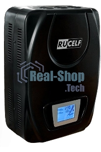 Стабилизатор напряжения Rucelf SDW.II-6000-L 6кВА однофазный черный (SDWII-6000-L)
