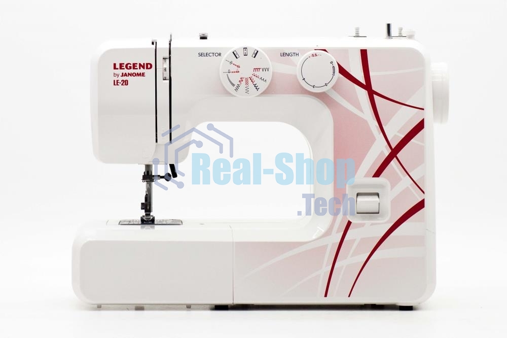 Швейная машина Janome Legend LE20 белый/рисунок