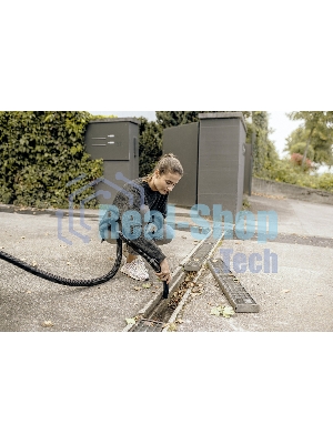 Строительный пылесос Karcher WD 3 S V-17/4/20 желтый, 1000 Вт, уборка сухая/сбор воды, пылесборник мешок/контейнер, 17 л