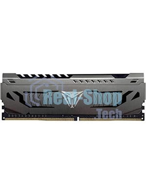 Оперативная память Patriot Viper Steel, DDR4, 8GB (1x8GB), 3600MHz, CL18, DIMM, с радиатором, черный