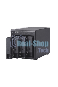 Полка расширения сетевого хранилища без дисков channel QNAP DAS TR-004 4 Bay 2.5/3.5 SATA Type-C USB 3.1 Gen 1 (5 Gb/s) Direct Attached Storage with Hardware RAID