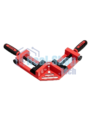 Быстрозажимная угловая струбцина Matrix 65/65 мм, обрезиненные рукоятки