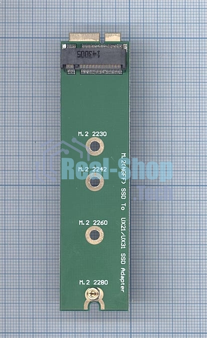 Переходник M.2 (NGFF) SSD на SSD 18 контактный адаптер для Asus UX31 UX21 Zenbook