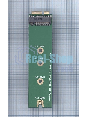 Переходник M.2 (NGFF) SSD на SSD 18 контактный адаптер для Asus UX31 UX21 Zenbook