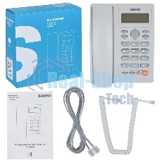 Телефон проводной SANYO RA-S306W белый