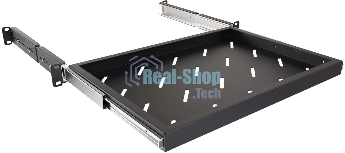 Полка выдвижная NTSS NTSS-MSKB-FS-600-BL 1U нагр.:20кг. 19