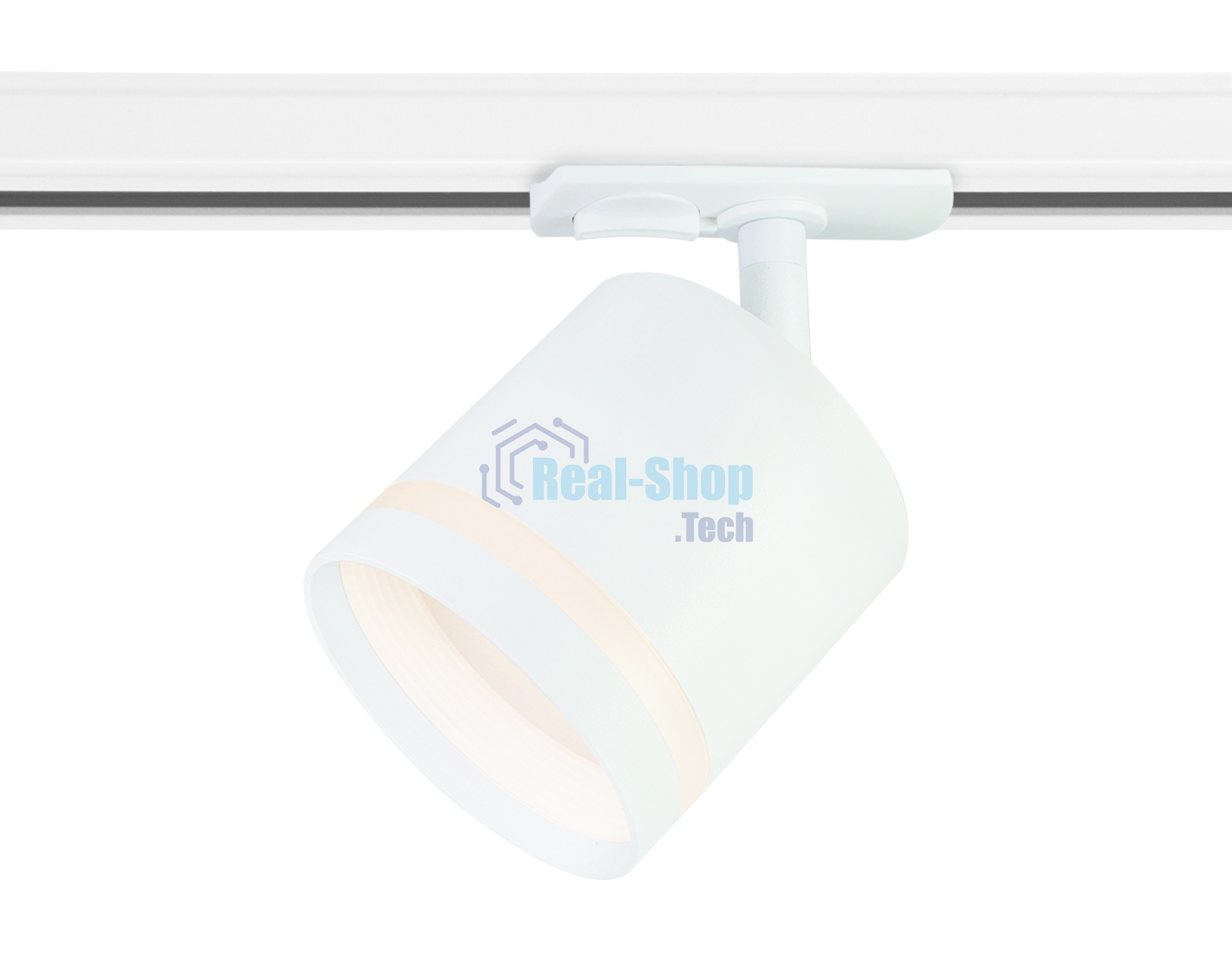 Трековый однофазный светильник Ambrella light GL5369 WH белый GX53 max 12W