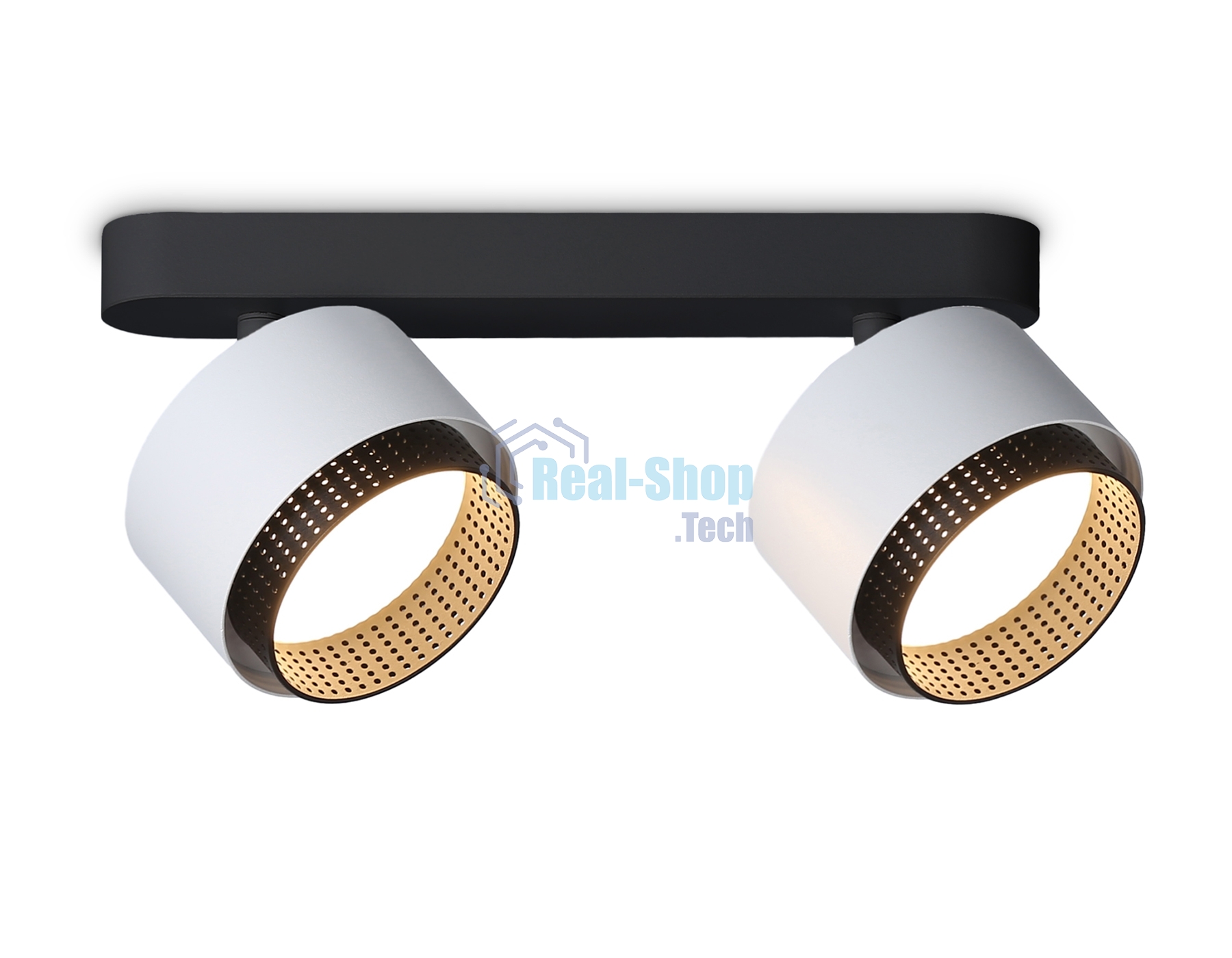 Светильник Ambrella light TN71285/2 WH/BK белый/черный GX53/2 max 12W 270*95*137