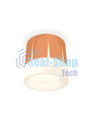 Светильник Ambrella Light XS8122010 PPG/FR золото розовое полированное/белый матовый GX53 (C8122, N8401)