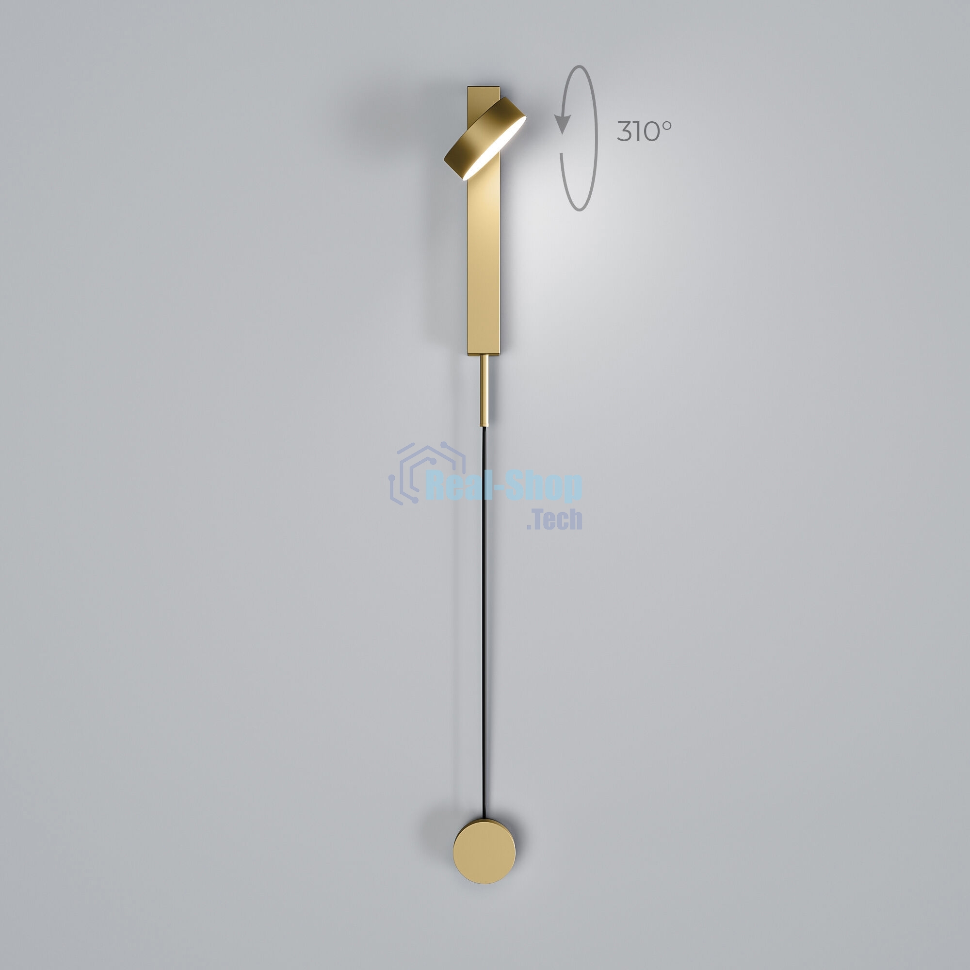 40112/LED / Светильник настенный светодиодный Orco LED латунь