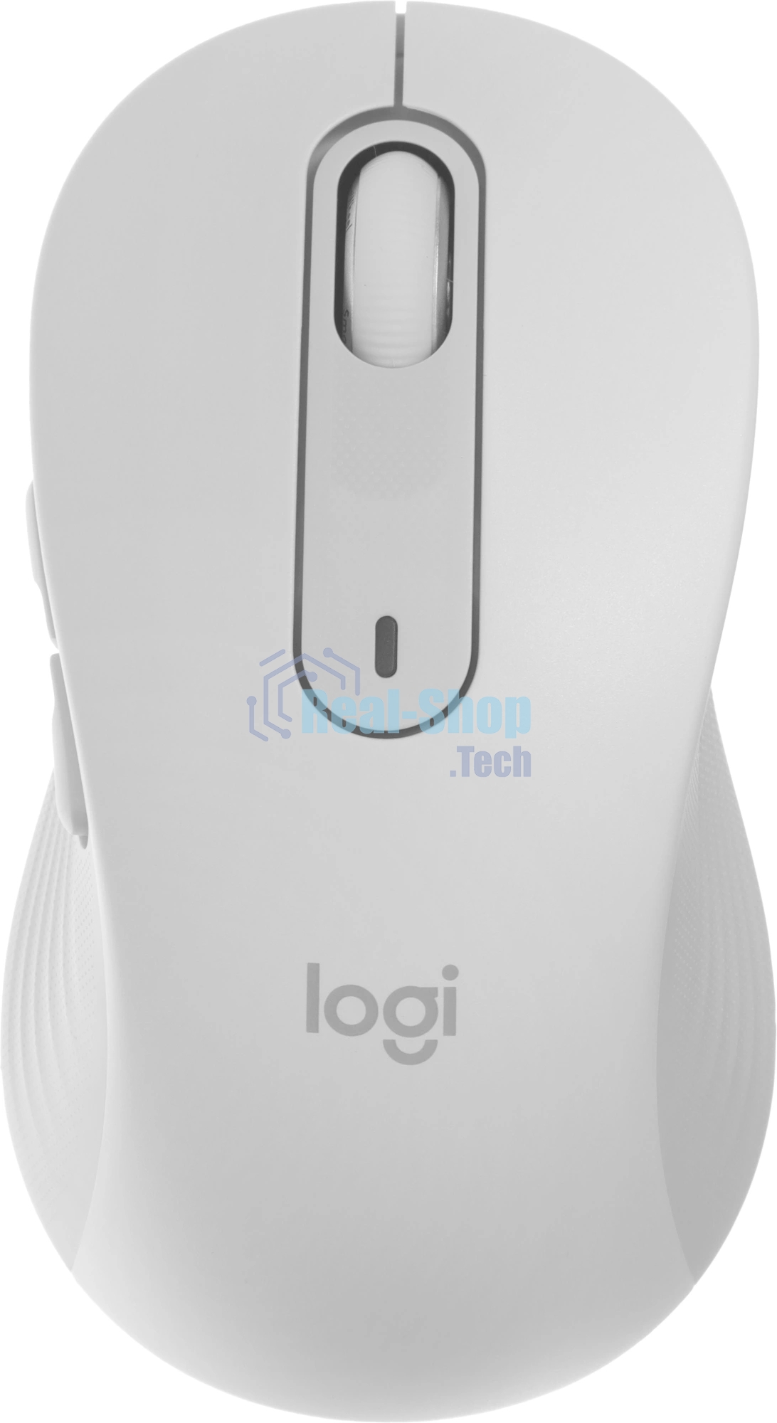 Мышь беспроводная Logitech Signature M650 L белый, 4000 dpi, радиоканал, Bluetooth, USB, кнопки - 5