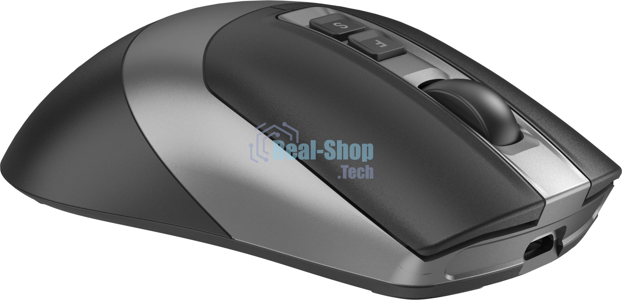 Мышь беспроводная/проводная A4Tech Fstyler FB50CS Plus черный, 3200 dpi, Bluetooth / USB, Bluetooth / радиоканал, кнопки - 7