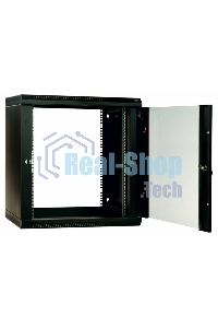 Шкаф телекоммуникационный настенный разборный ЭКОНОМ 12U (600 × 520) дверь стекло