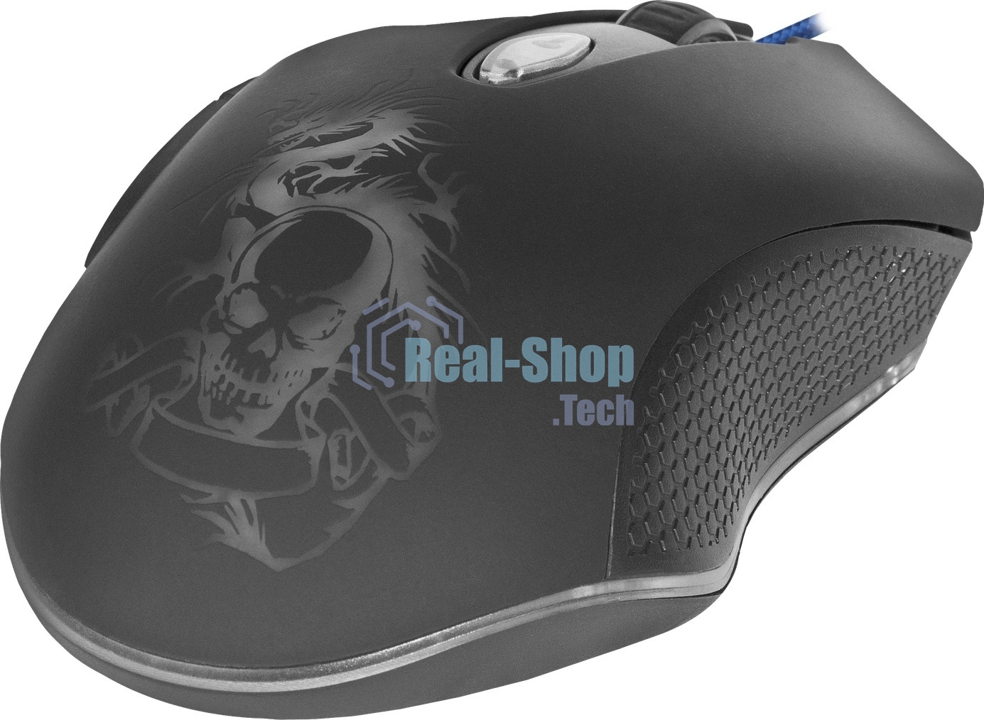 Мышь проводная Defender Sky Dragon GM-090L черный, 3200 dpi, USB, кнопки - 6