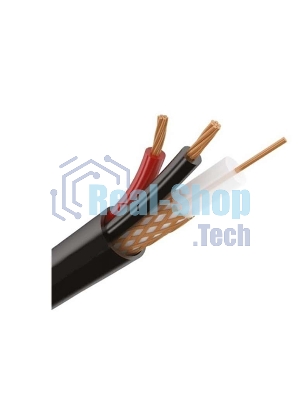 Кабель Rexant КВК-П-1.5+2х0.75 наруж.Ч бухта(м) 01-4015