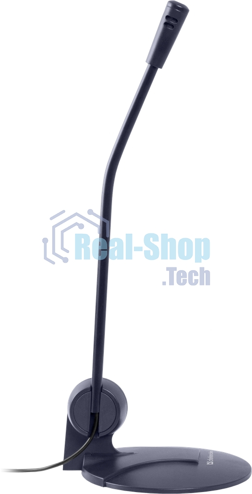 Микрофон Defender MIC-117 черный, кабель 1.8 м